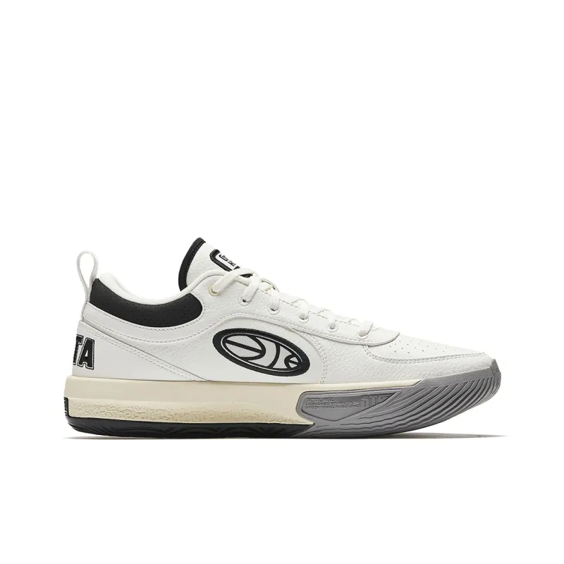 ANTA Fengmang 1 Basketball Shoes Men Low Top Black-1