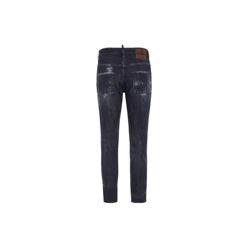 Dsquared2 Distressed Slim Skater Jeans-1