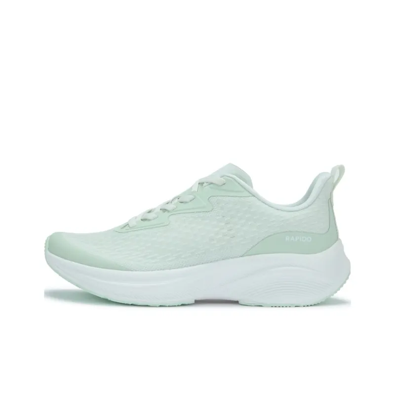 RAPIDO Cushioning Low Top Running Shoes Unisex Green-0