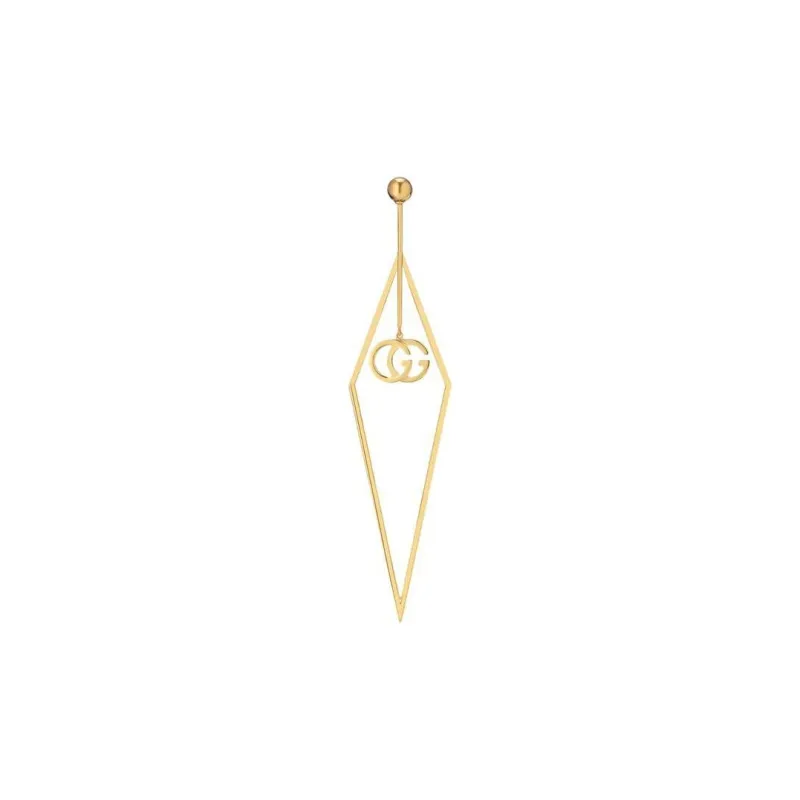 GUCCI Gg Running 18kt Gold-tone Single Earring-0