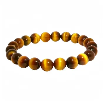 Stone On The Line Tiger's Eye Stone Bracelets Unisex