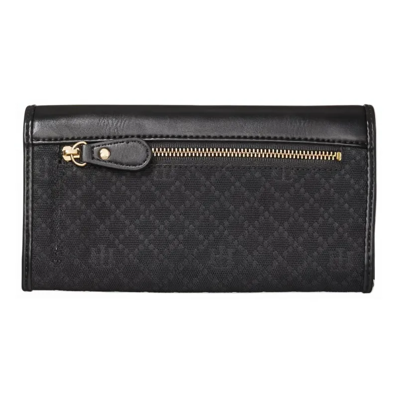 Tommy Hilfiger Polyester With Cotton Wallet Women's Black-1