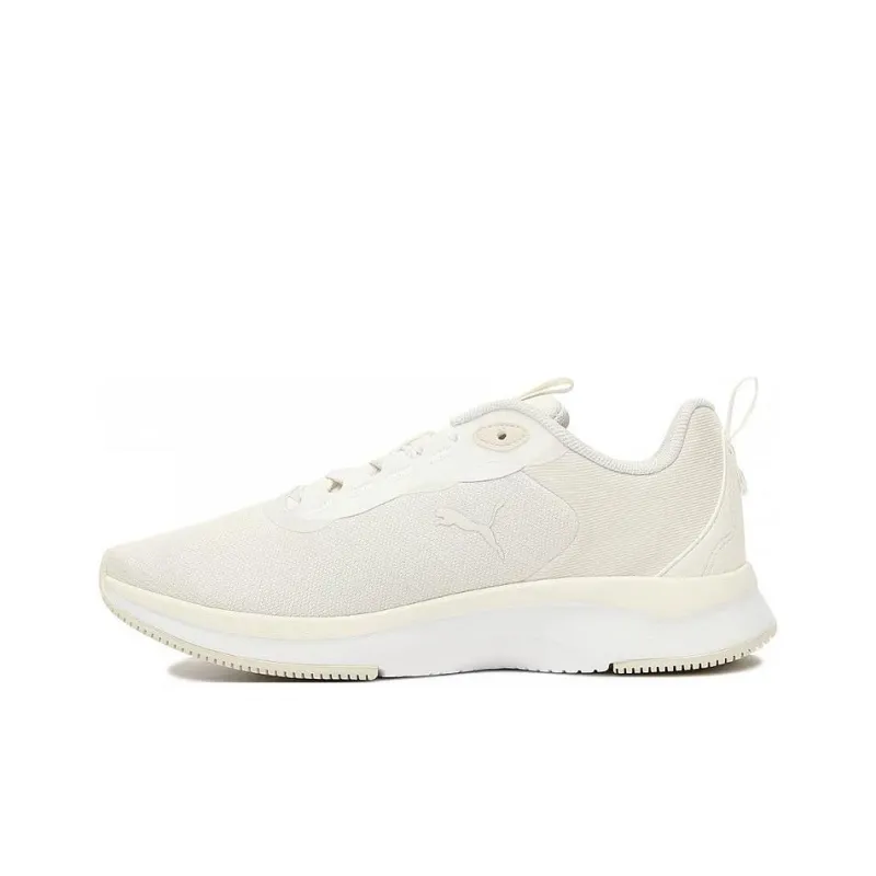 PUMA Softride Anti Slip Wear Resistant Low Top Casual Shoes Women's Ecru-0