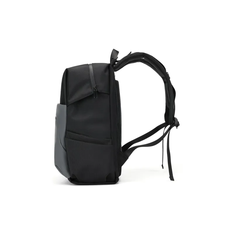L&M Oxford Backpack Regular Men's Black Gray Color-3