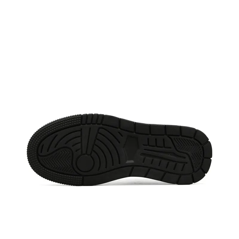 AOKANG Air Force One Series Skateboard Shoes Unisex Low Top White Black-5