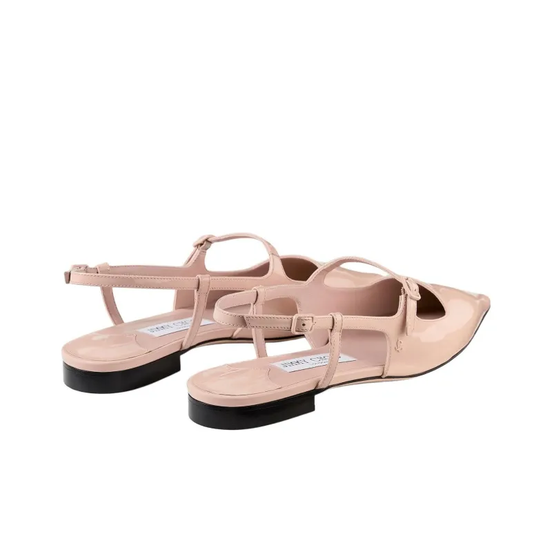 Jimmy Choo Didi Casual Single Shoes Women's Pink-2