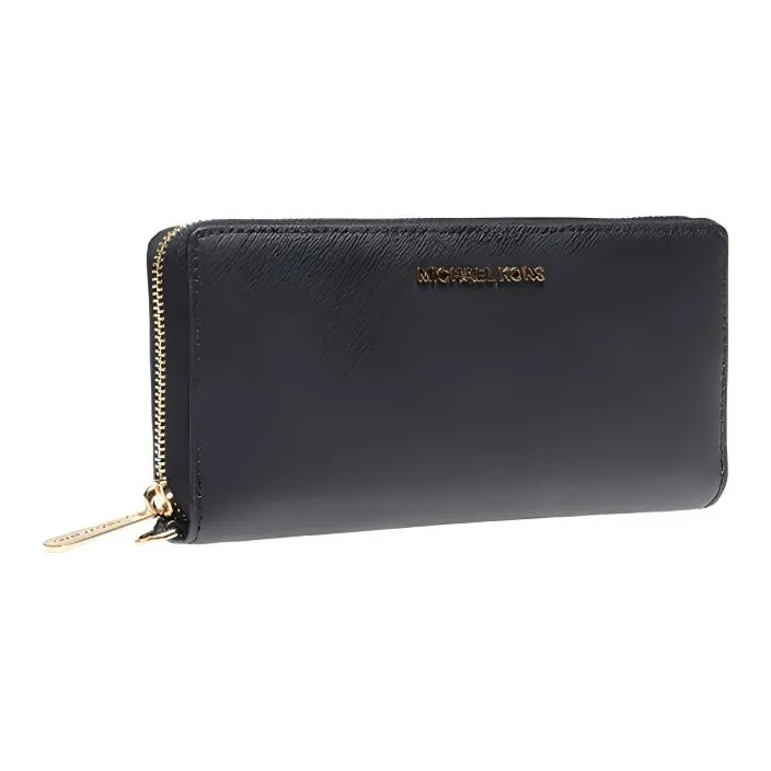 MICHAEL KORS MICHAEL KORS Handbag Collection Jet Set Travel Cow Leather Clutch Women's Black-1