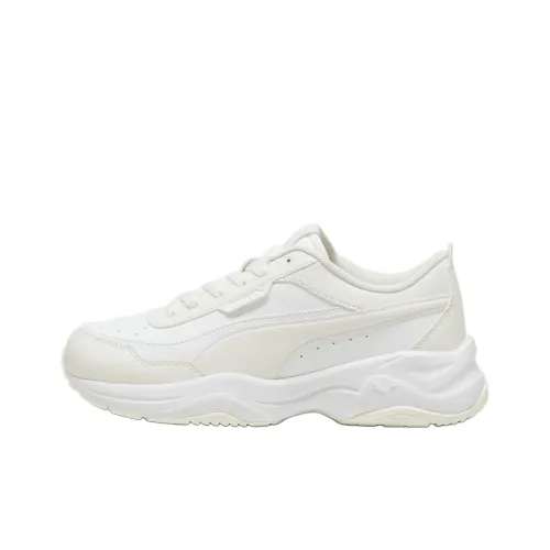 PUMA Cilia Mode Anti Slip Wear Resistant Low Top Running Shoes Women's White