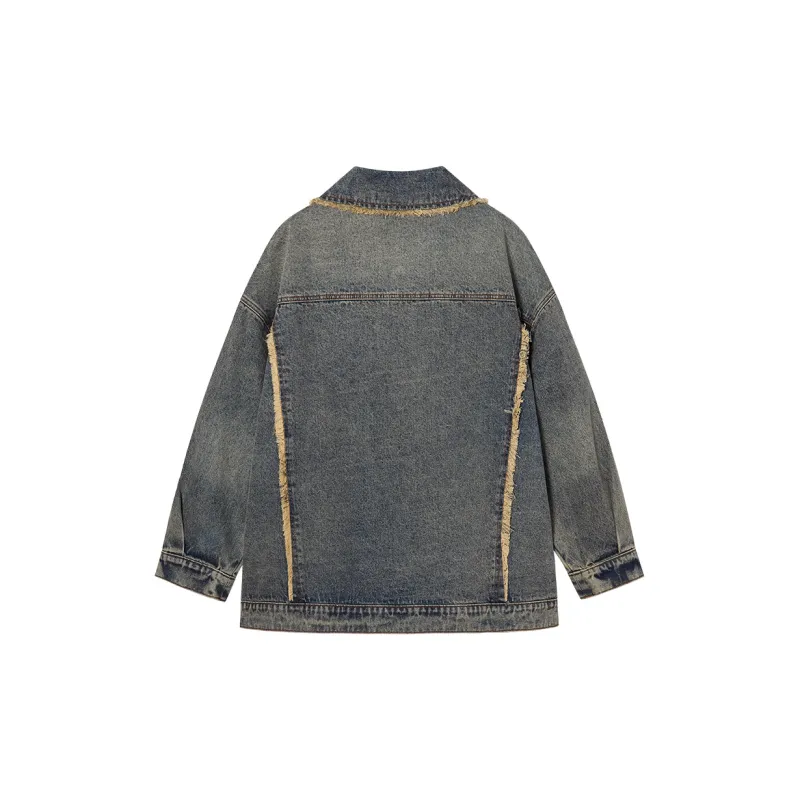 EPTISON WOMAN Denim Jacket Women's Denim Blue-1