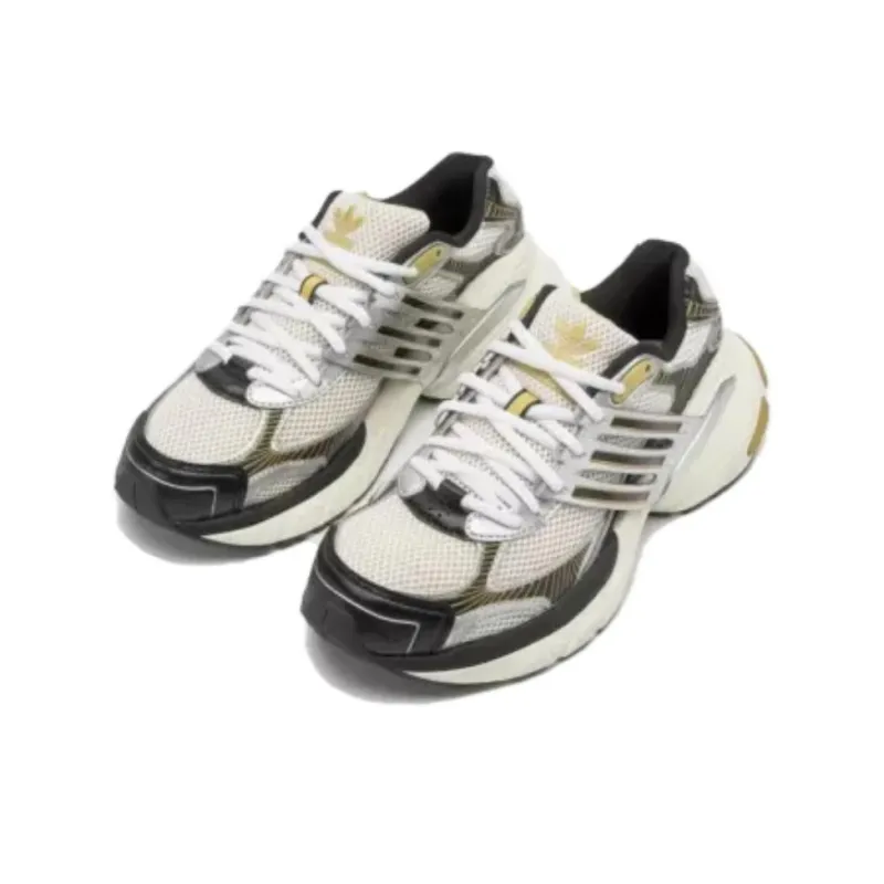 Adidas Originals ADISTAR XLG Anti Slip Wear Resistant Low Top Casual Running Shoes Unisex White Gold-1
