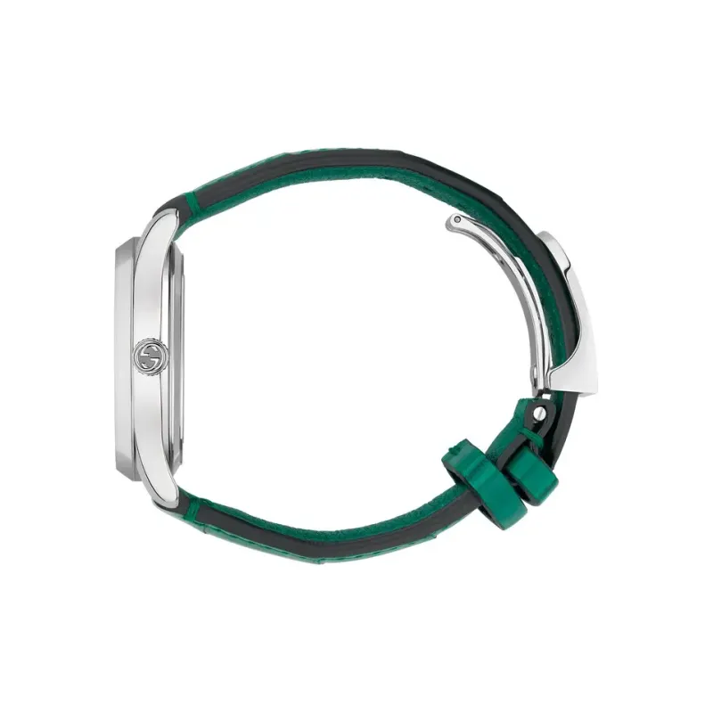 GUCCI Wrist Watch Automatic Mechanical Movement Genuine Leather Strap 38mm Green Dial Women's Watch-2