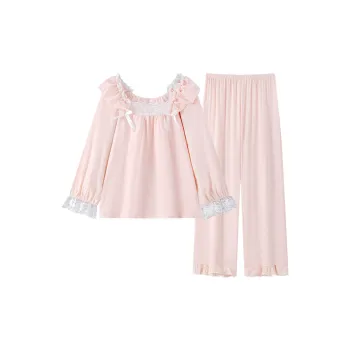 Maultiay Pajama Set Women's Pink