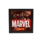 All-in-One MARVEL Black Wall-Mounted Photo Frame | Building Blocks Not Included