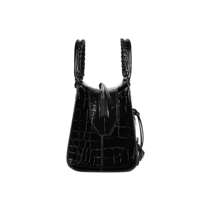 Balenciaga Neo Classic Cow Leather Clutches Handbags Small Size Women's Black-2