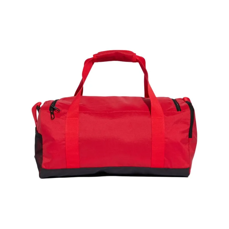 Adidas Polyester One Shoulder Crossbody Portable Gym Bag Small Size Unisex Red-2