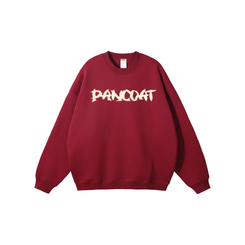 Pancoat Sweatshirt Unisex Burgundy-1