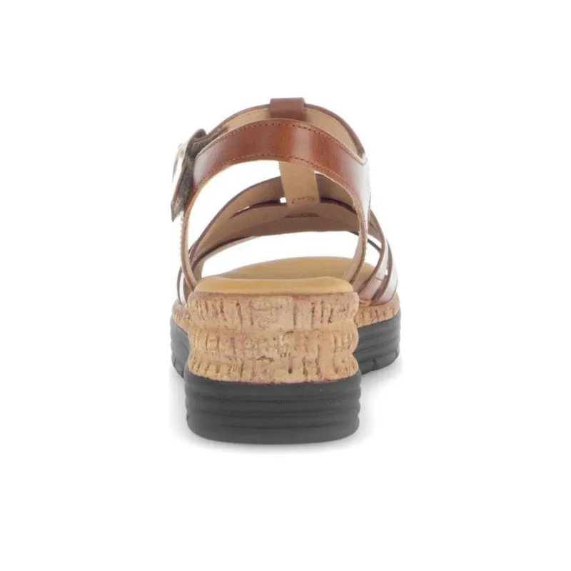 Gabor Comfort Roman Sandals 5cm Women's Brown-4