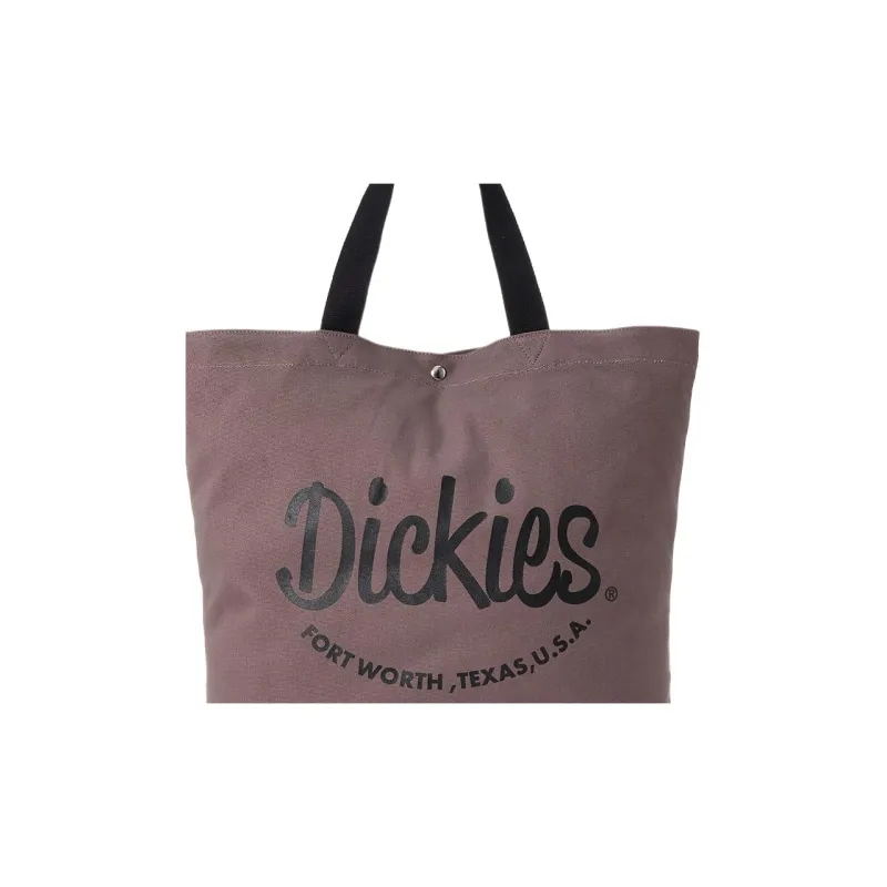 Dickies Cotton Patchwork Canvas Tote Bag Shopping Bag Handbag Unisex Charcoal-3