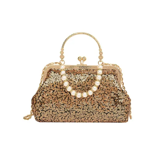 Xmithie Sequins Shoulder Bag Crossbody Bag Handbag Regular Women's Multicolor