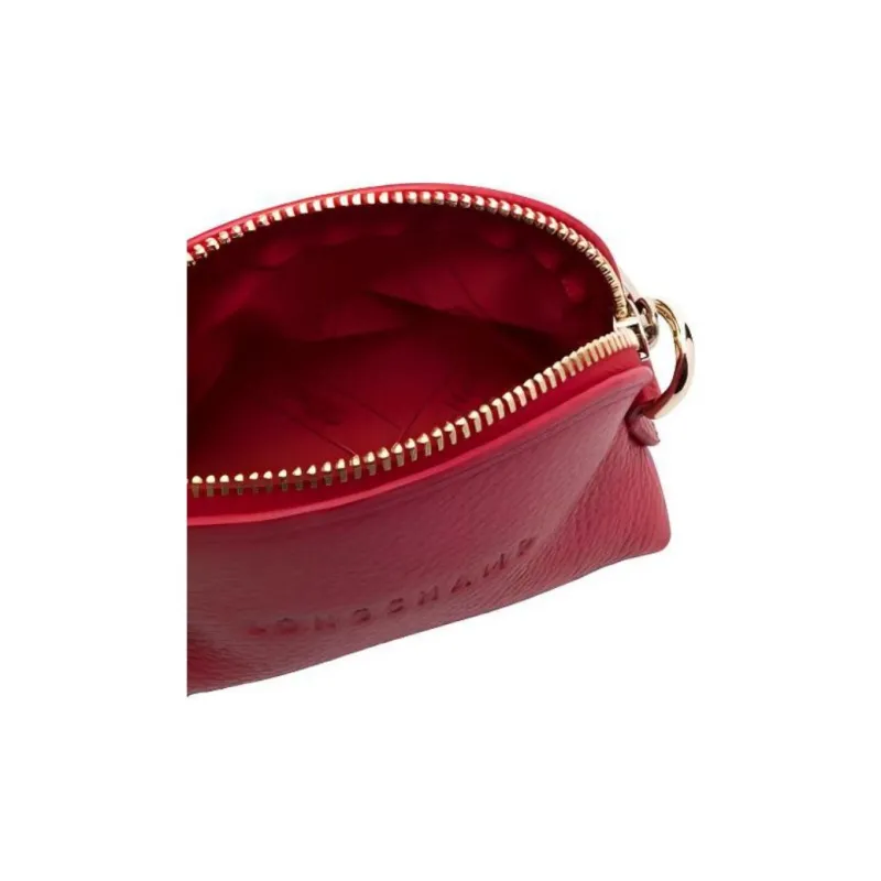 LONGCHAMP Le Foulonne Leather Pouch-3