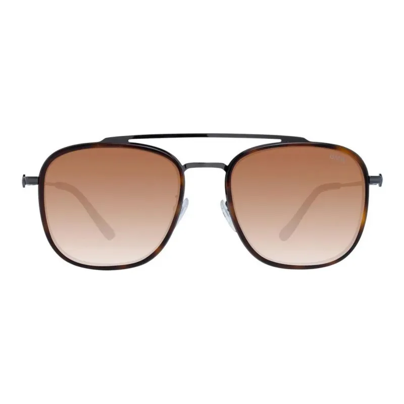 BMW Metal Aviator Sunglasses Men's Tortoiseshell-2