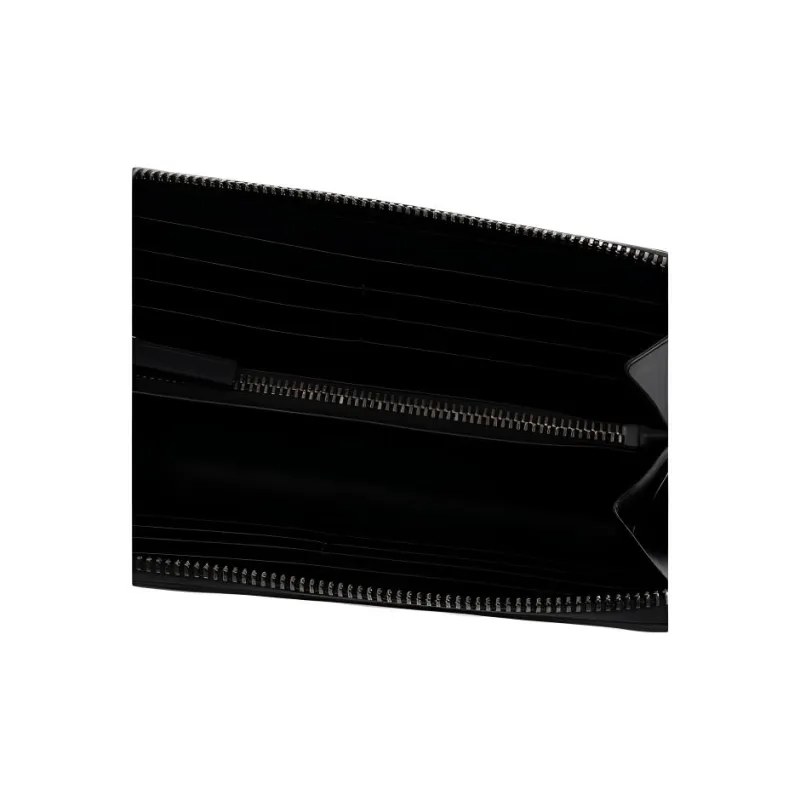 FANSIZHE Barocco Polyester Wallet Men's Black-4