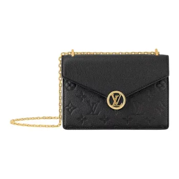 LOUIS VUITTON Wallet On Chain Rosy