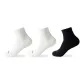 2 White+Black[3 Pack]