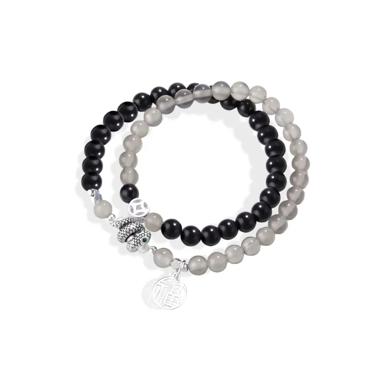 OSSINMI Agate Jade Bracelets Unisex-4
