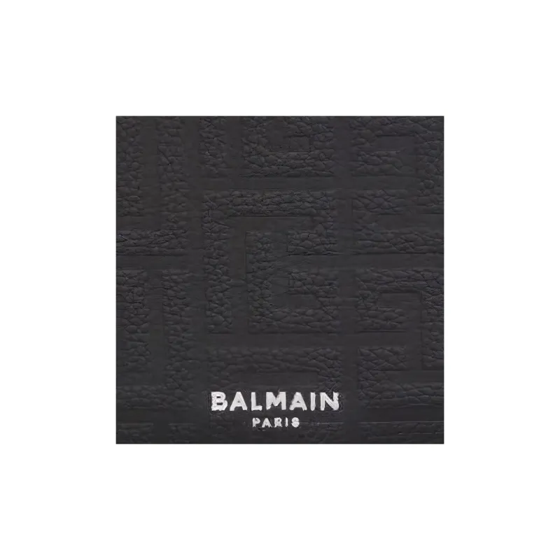 BALMAIN Logo Detailed Bi Fold Wallet-3