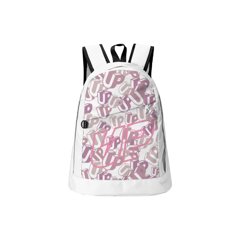 TURN UP Polyester Backpack Regular Unisex White-0