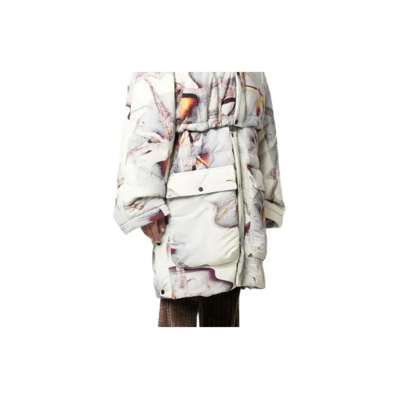 Henrik Vibskov Padded Drawstring hooded Parka Coat-5