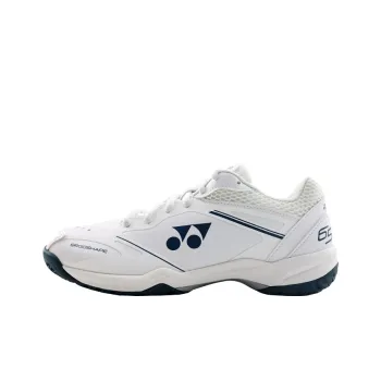 YONEX Cushioning Anti Slip And Wear Resistant Breathable Coverage Support Low Top Badminton Shoes Unisex White