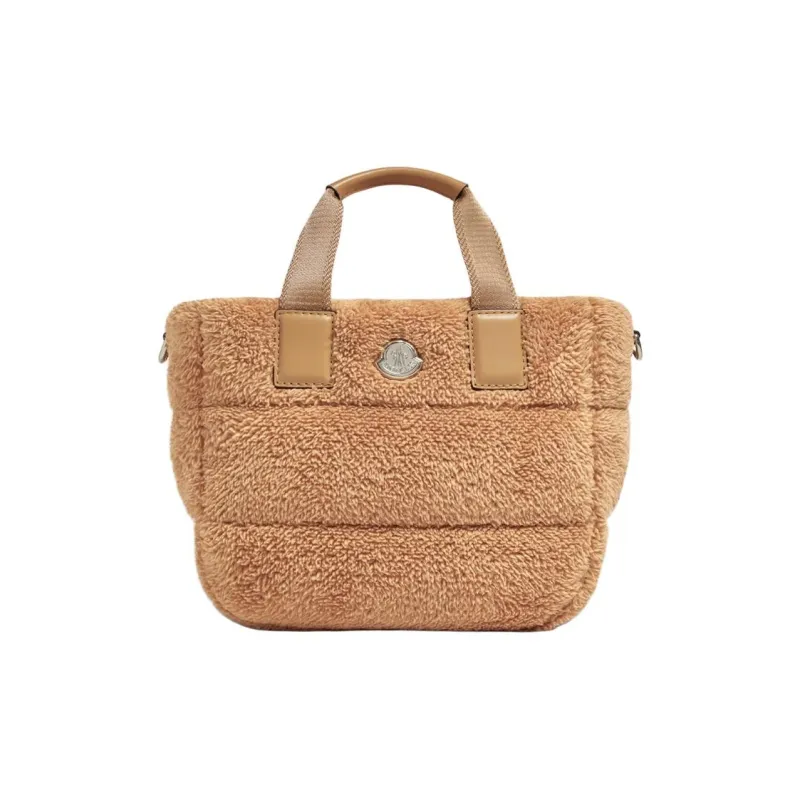 Moncler Nylon Tote Bag Shopping Bag Shoulder Bag Crossbody Bag Handbag Mini Women's Camel-0