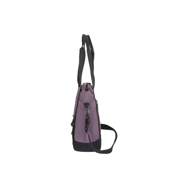 SNOOPY Polyester Shoulder Bag Medium Size Unisex Lavender-2