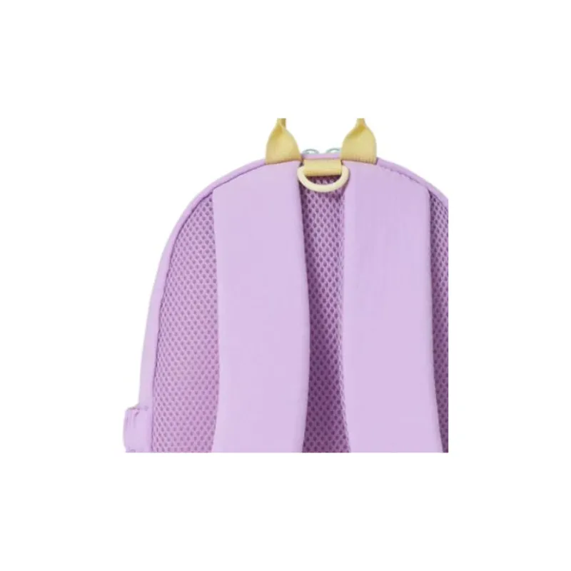 FILA Nylon Backpack Mini Kids' Light Yellow & Purple-4