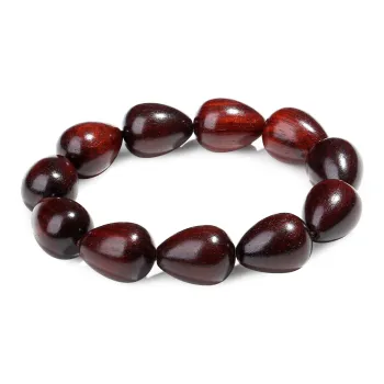 PUTUOSHANWENCHUANG Bloodwood Bracelets Unisex