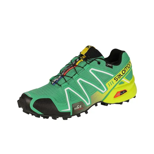 SALOMON Speedcross 3 Anti Slip Wear Resistant Low Top Trail Running Shoes Men's Green
