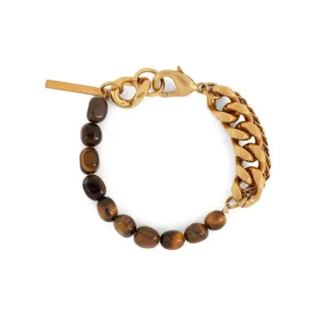 DRIES VAN NOTEN Stone Chain Bracelet