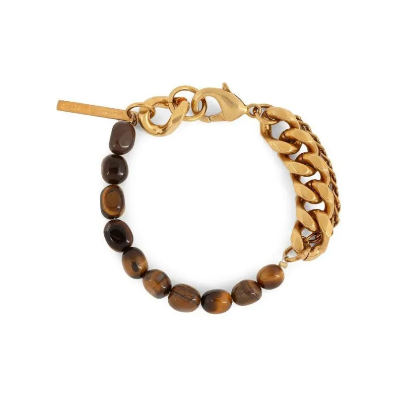 DRIES VAN NOTEN Stone Chain Bracelet-0