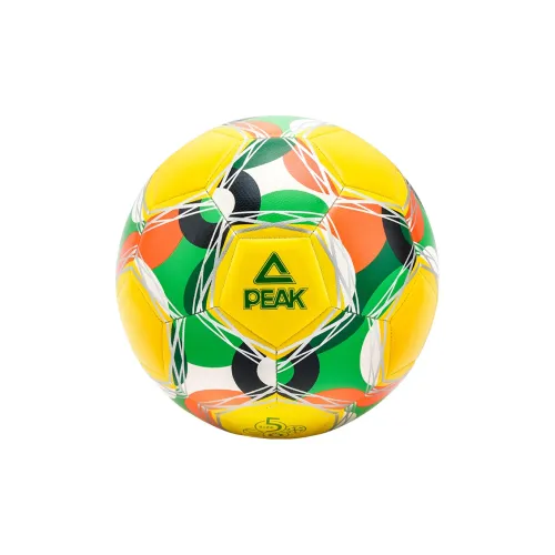 PEAK Size 4 5 Size Soccer TPU Machine Stitched Soccer Ball Unisex Yellow