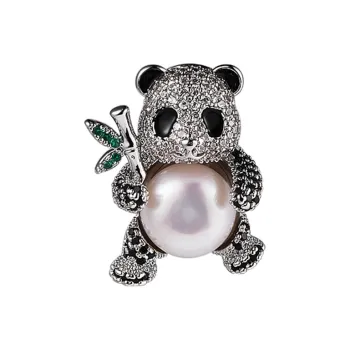 CAROMAY Freshwater Pearl Brooches Unisex