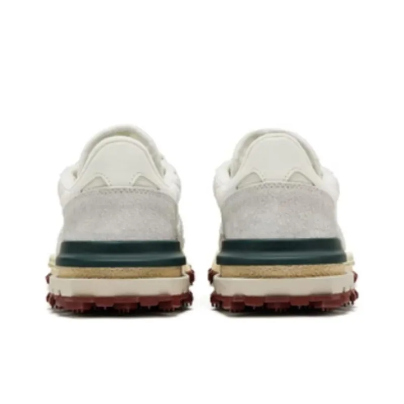 LACOSTE Low Top Casual Shoes Men's White Green-2