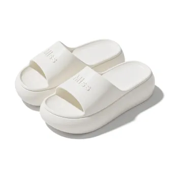 Soft Platform Versatile Women's Slippers Summer Indoor Home & Bathroom Anti Slip And Wear Resistant Slippers Women's