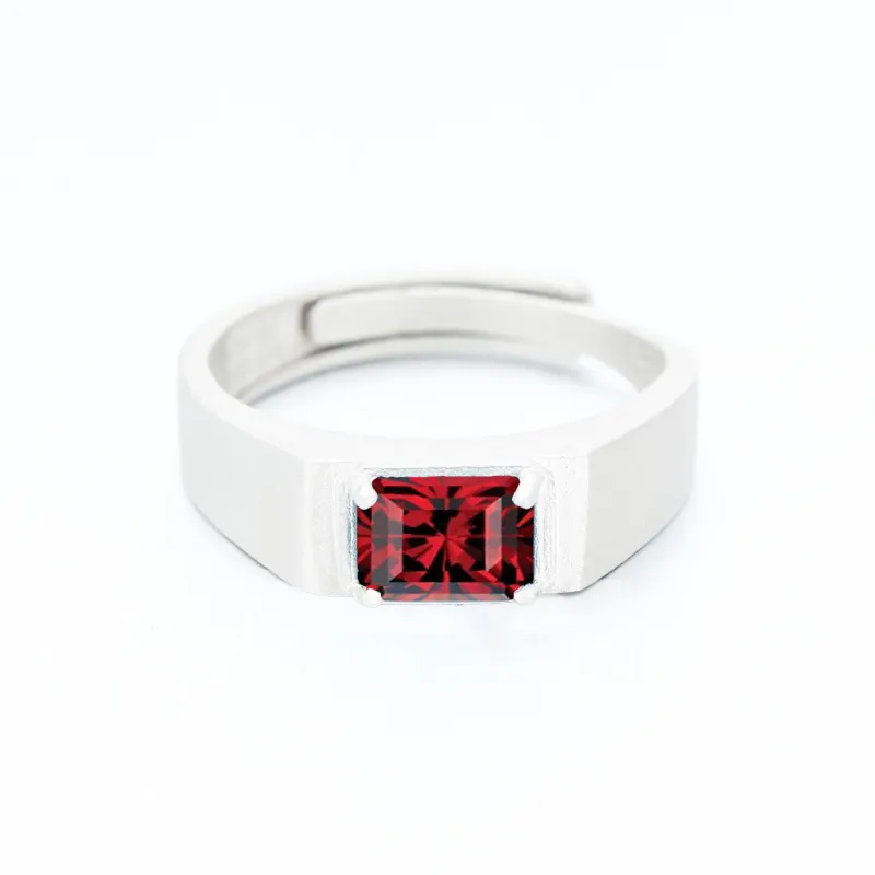 AIDAQIAN S925 Silver Rings Men's-2