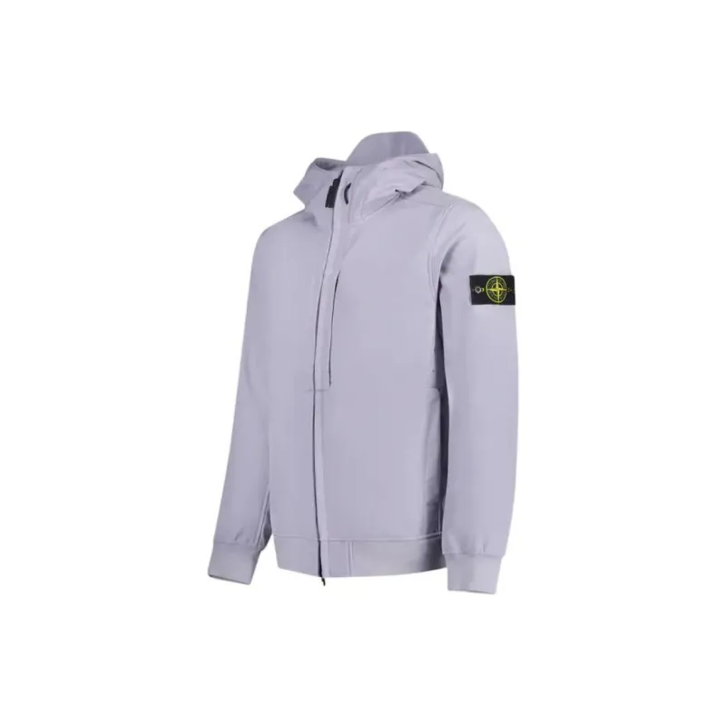 STONE ISLAND Jackets Coats Men's Light Purple-2