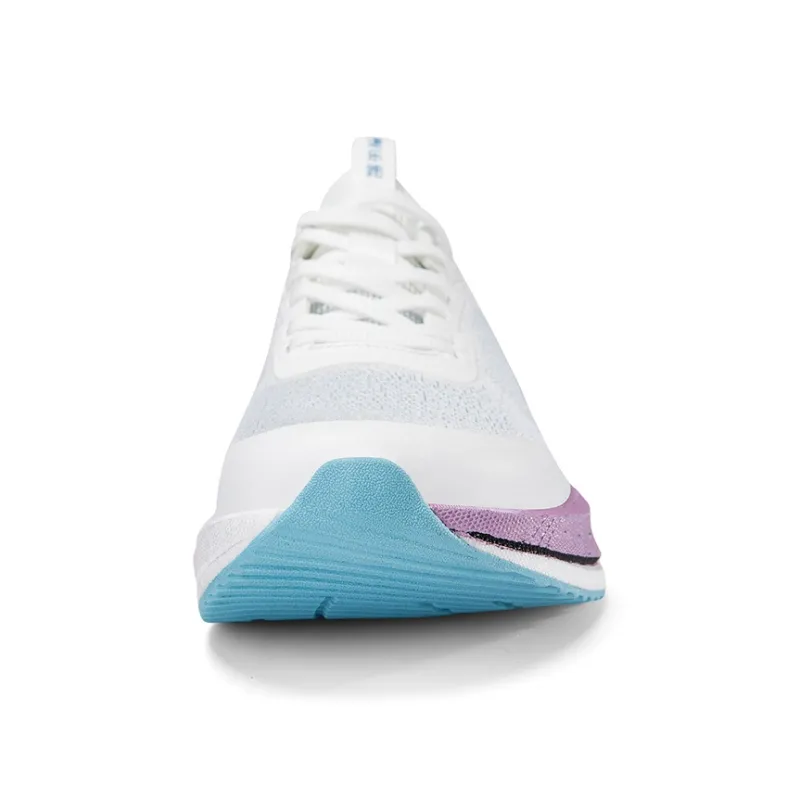 Speed Joy Run Cushioning Anti-Slip And Wear-Resistant Low-Top Carbon Plate Casual Running Shoes Men's White Blue-3