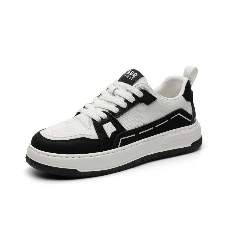 JEEP SPIRIT Low Top Skateboard Shoes Men's Polar White-2
