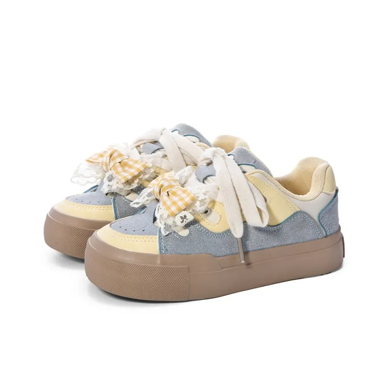 Lovely You Wear resistant And Lightweight Low Top Skateboard Shoes Women's-36