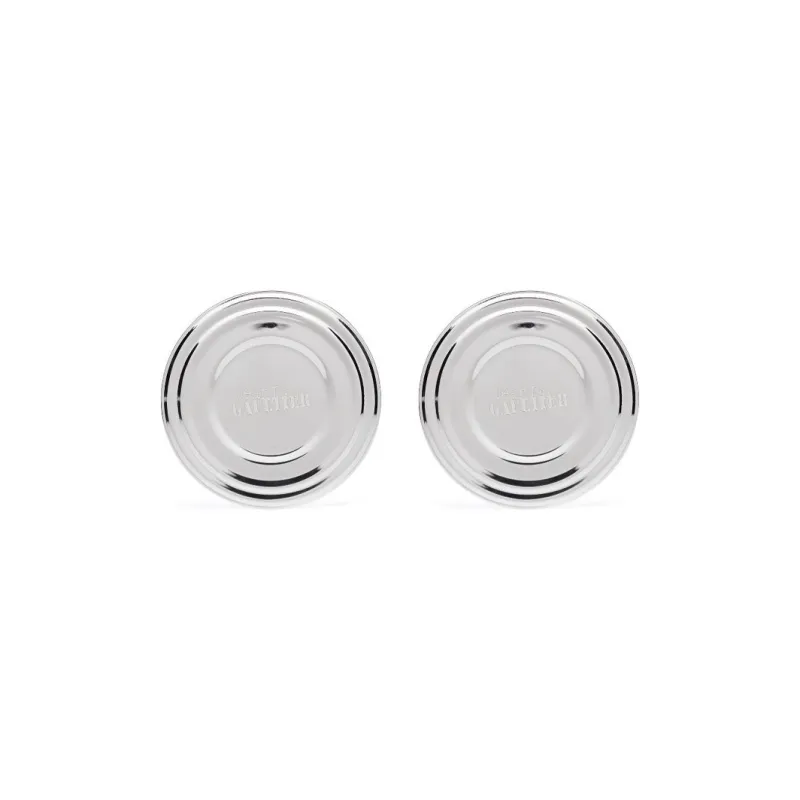 Jean Paul Gaultier Brass Earrings Women's Silver-0